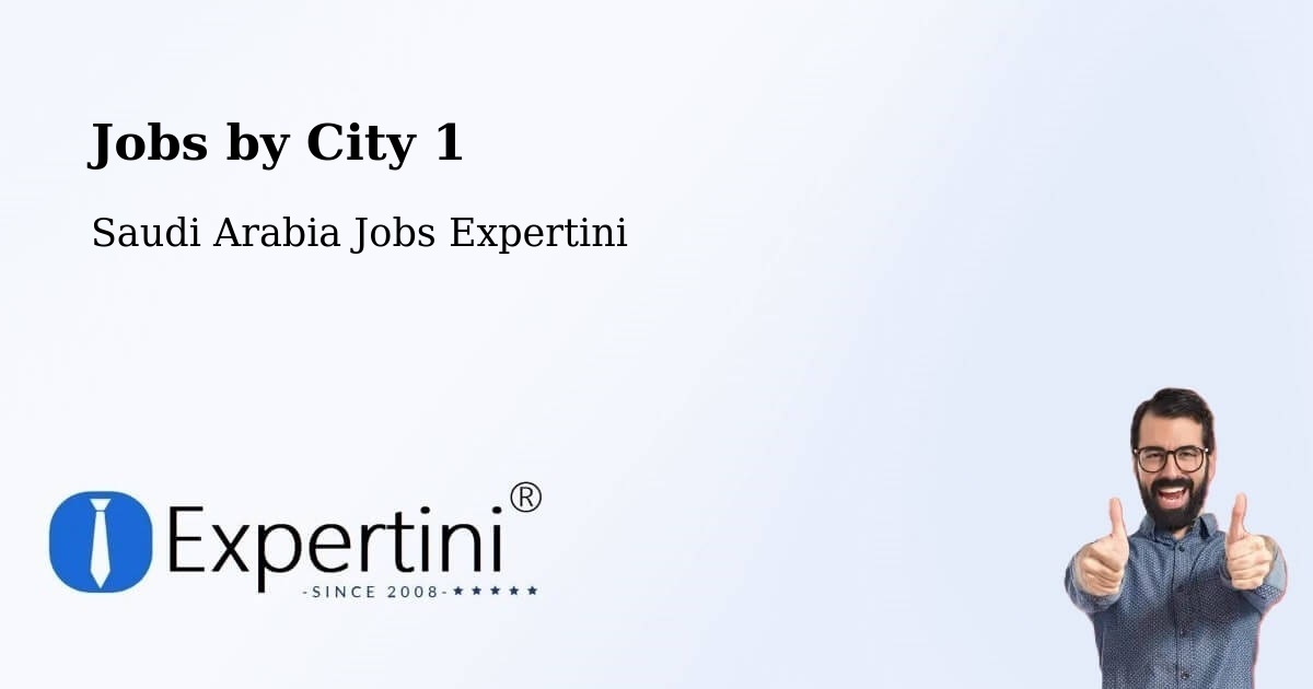 City Jobs in Saudi Arabia - Expertini