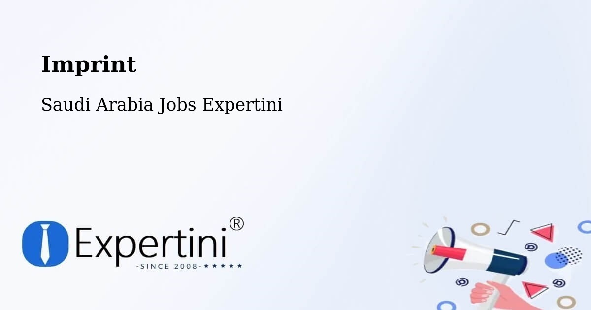 Imprint – Jeddah - Saudi Arabia Jobs Expertini