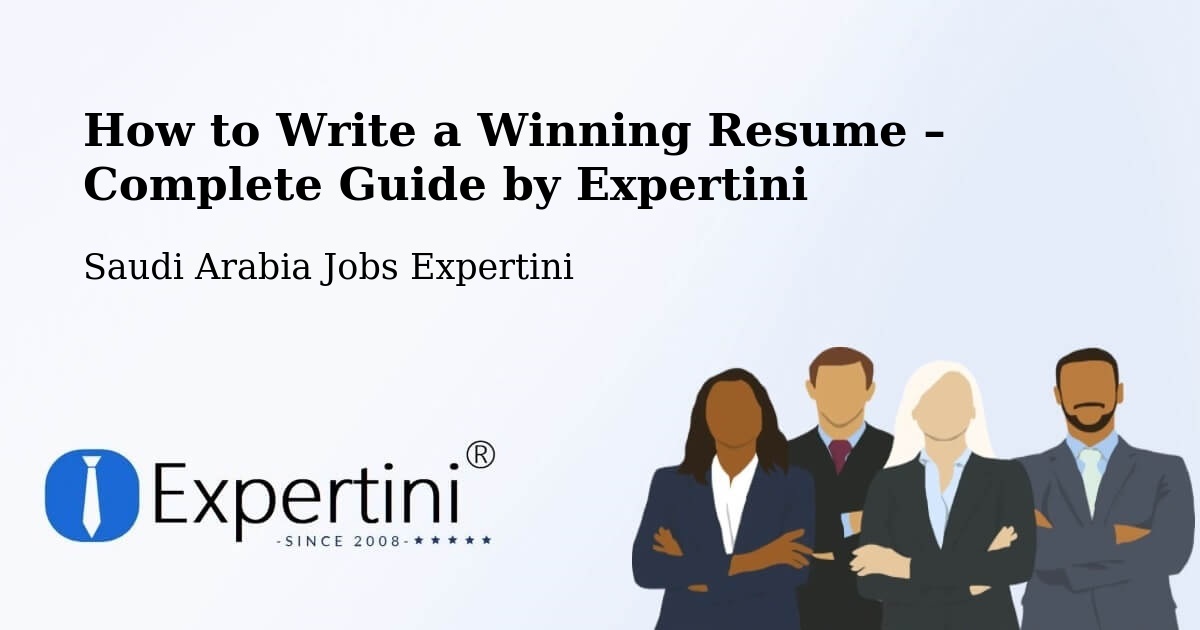 Resume Writing Guide for Job Seekers – Jeddah - Jeddah, Saudi Arabia Jobs Expertini